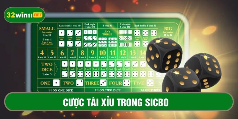 Cược sicbo tài xỉu là một trong những dạng thức an toàn nhất 